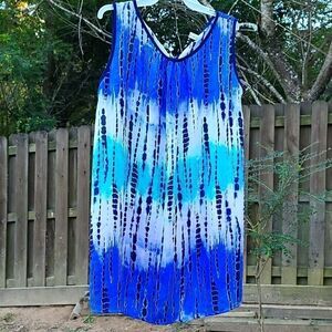 P & Rose tye-dye tanktop